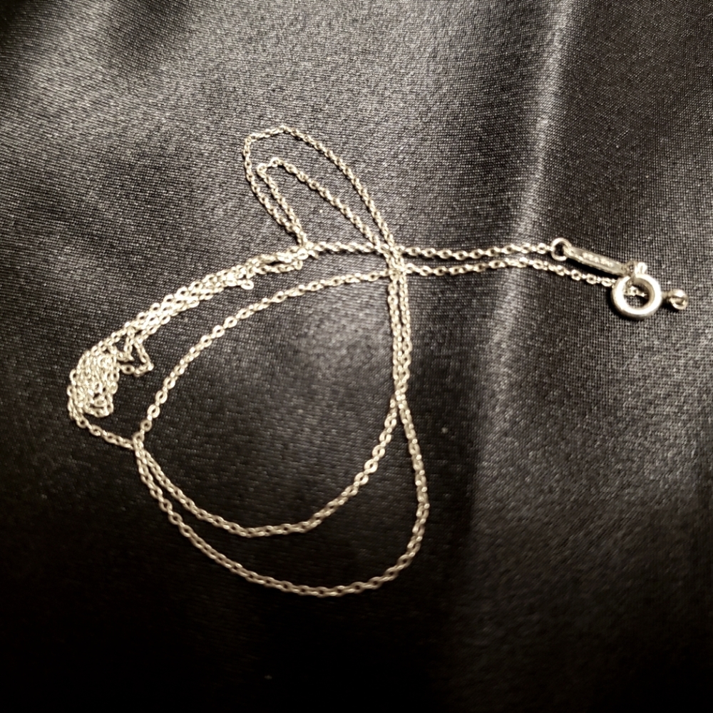 Tiffany & Co sterling silver chain 20"
